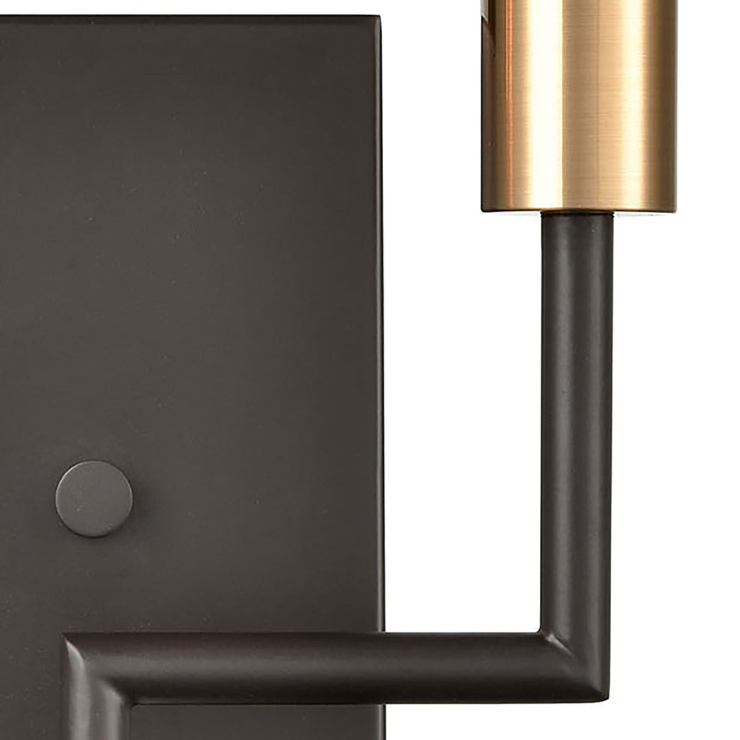 Congruency 8 High 2-Light Sconce - Oil Rubbed Bronze Image 4