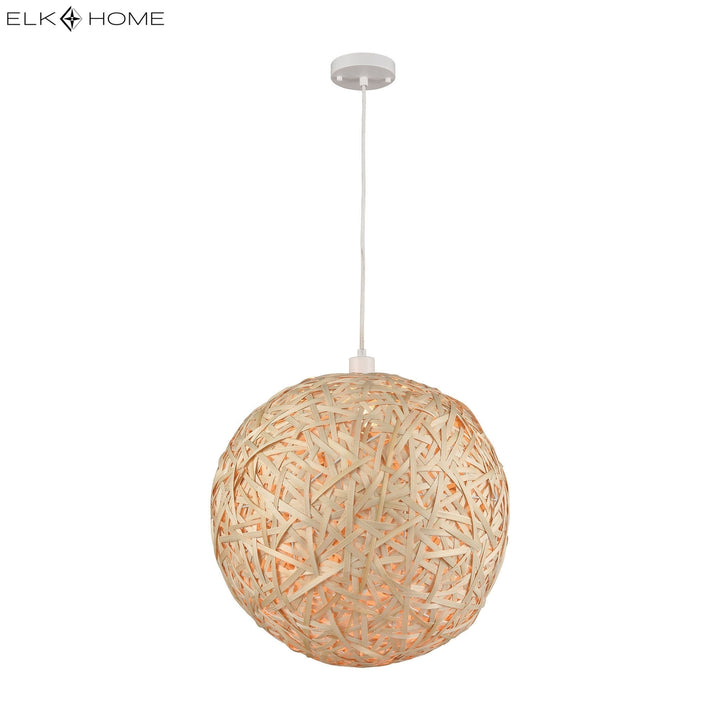 Sirocco 20 Wide 1-Light Pendant - Natural Image 2