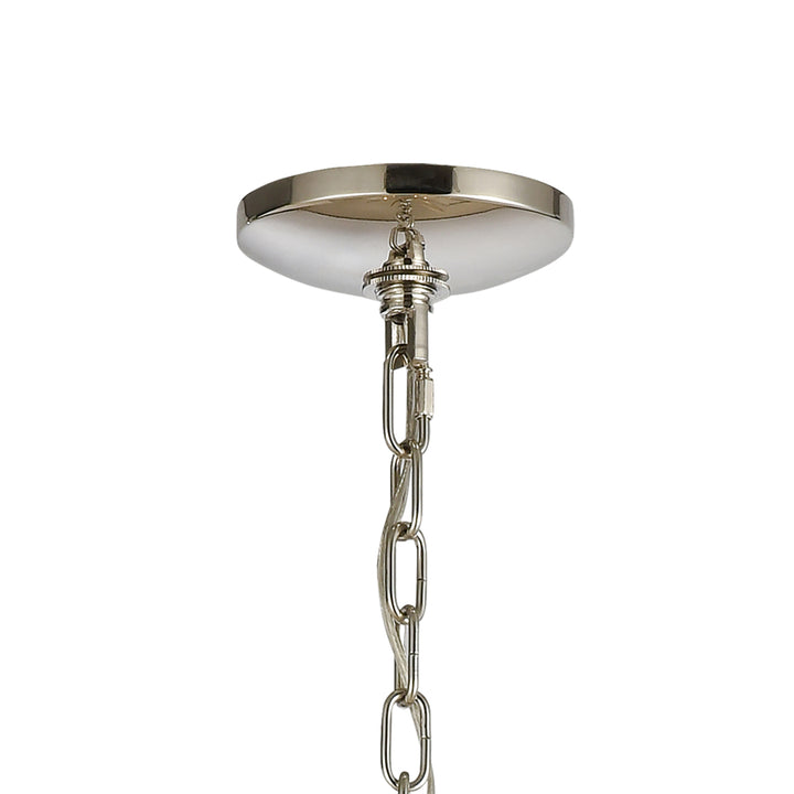 Geosphere 27 Wide 5-Light Chandelier - Polished Nickel Image 4