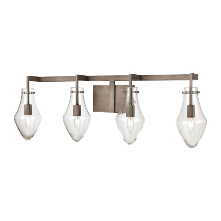 Culmination 36 Wide 4-Light Vanity Light - Weathered Zinc Image 1