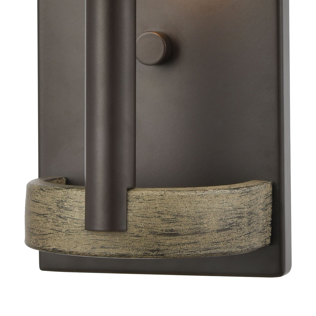 Transitions 8 High 1-Light Sconce - Oil Rubbed Bronze Image 3