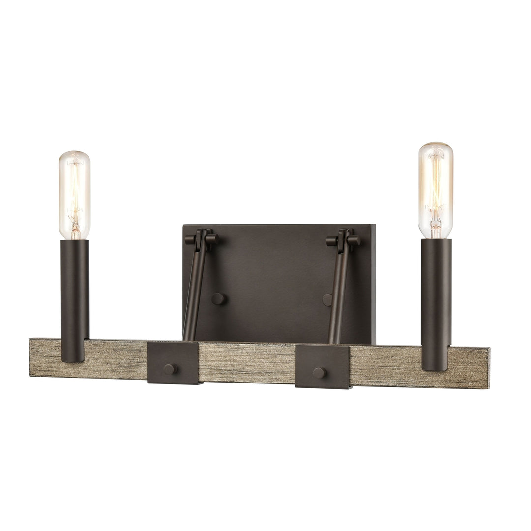 Transitions 14 Wide 2-Light Vanity Light - Oil Rubbed Bronze Image 1