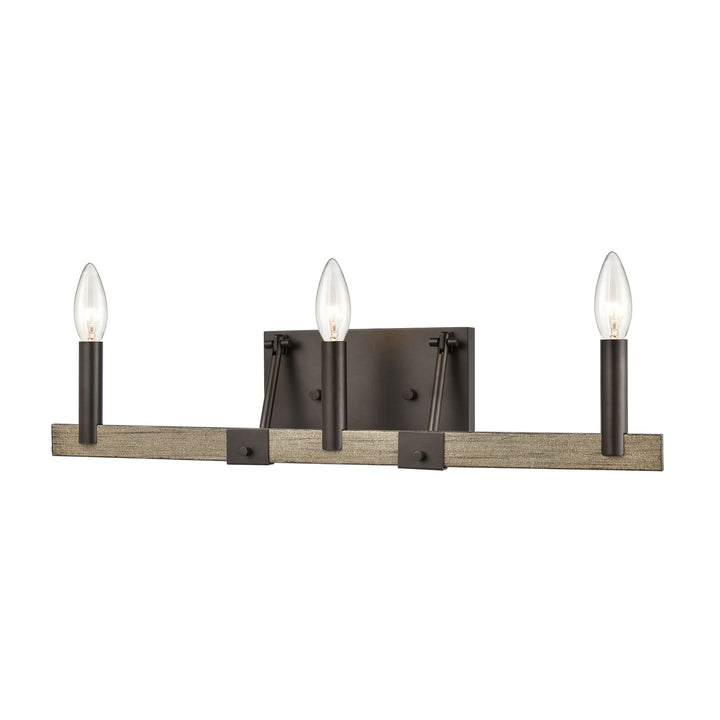 Transitions 22 Wide 3-Light Vanity Light - Oil Rubbed Bronze Image 3