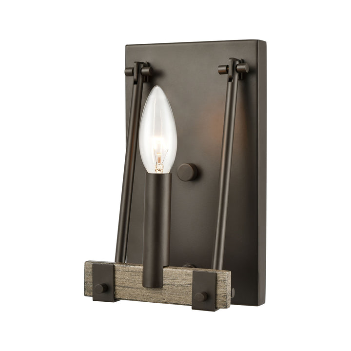 Transitions 9 High 1-Light Sconce - Oil Rubbed Bronze Image 3