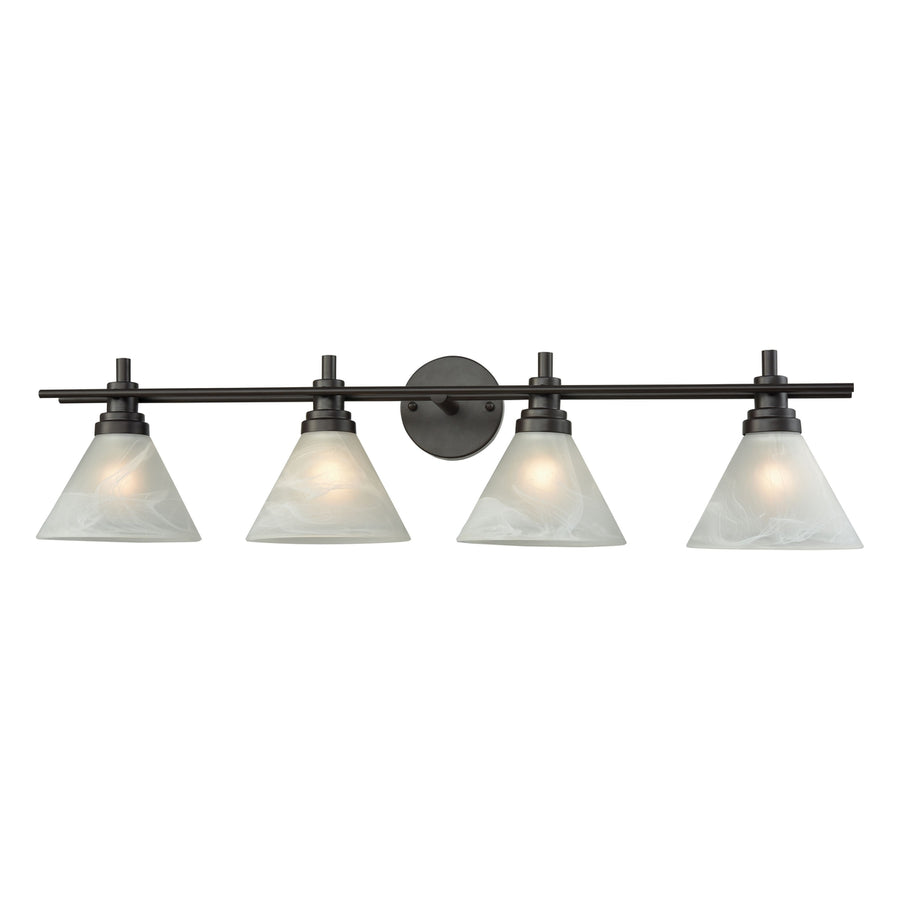 Pemberton 36 Wide 4-Light Vanity Light - Oil Rubbed Bronze Image 1