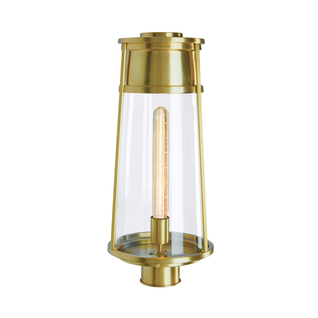 Cone Outdoor Post Lantern Light Image 1