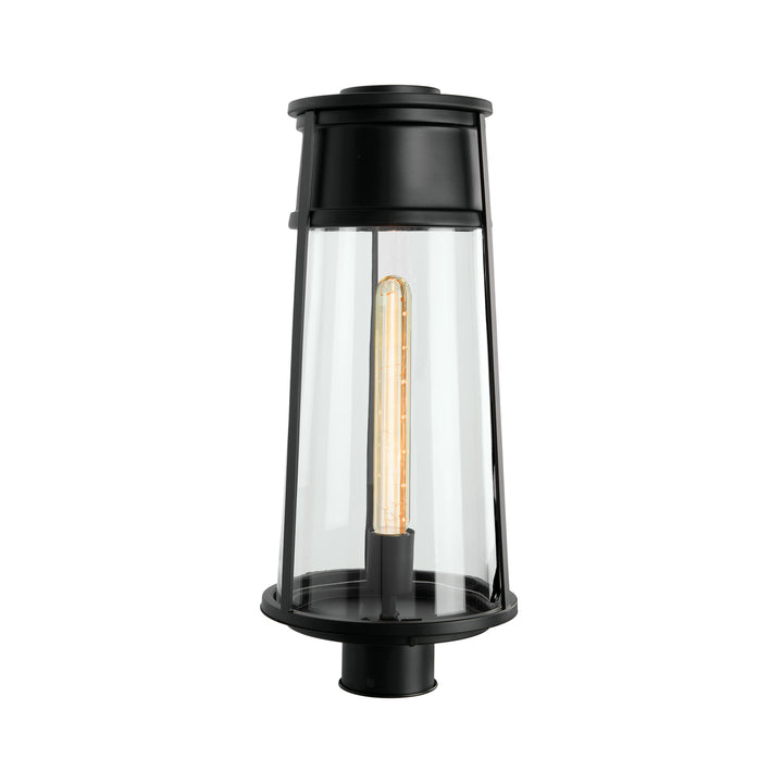 Cone Outdoor Post Lantern Light Image 1