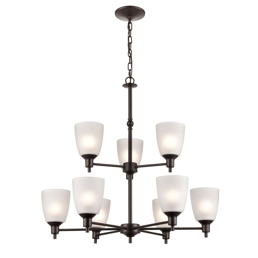 Jackson 29 Wide 9-Light Chandelier Image 1