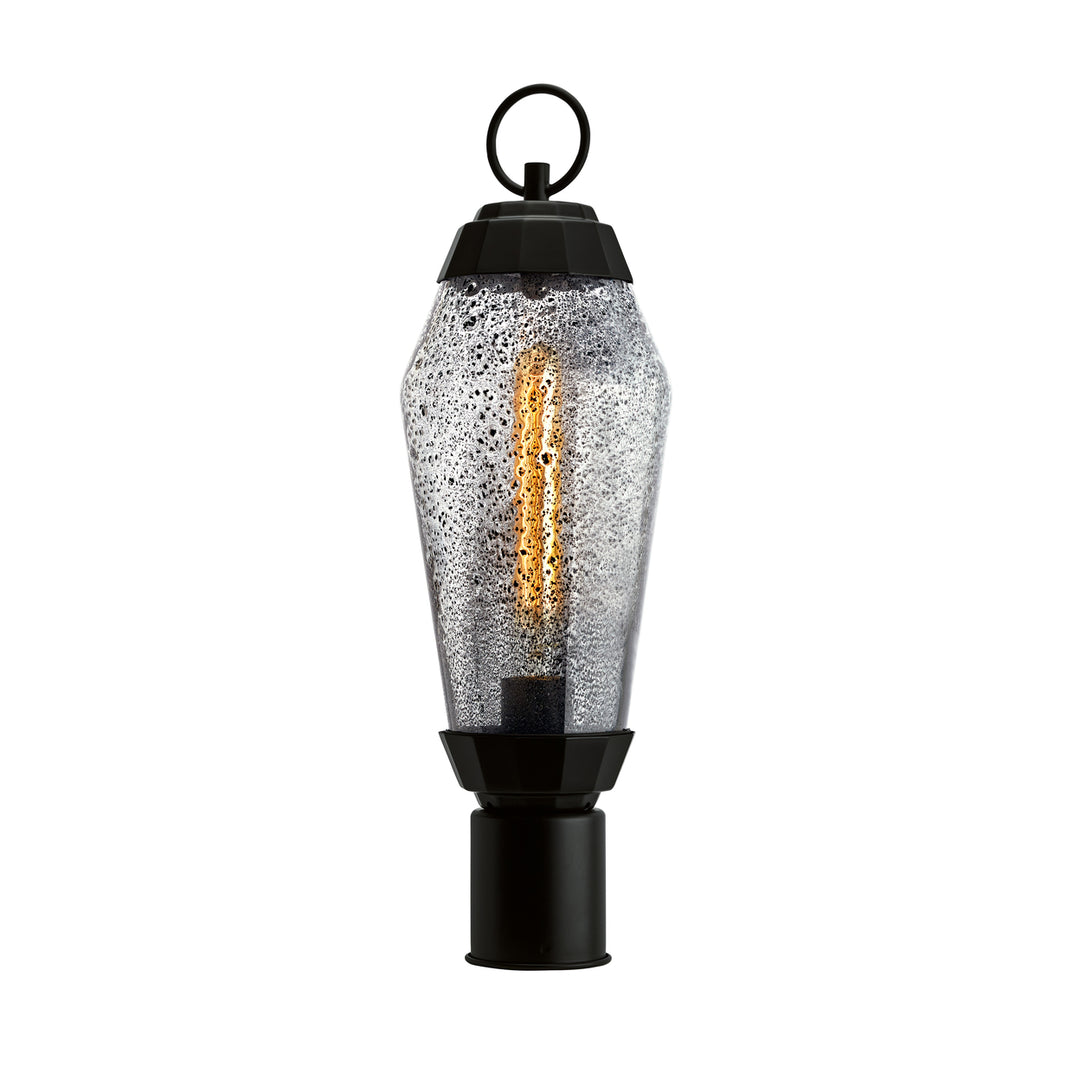 Lyrids Post Lantern Light - Matte Black Image 1