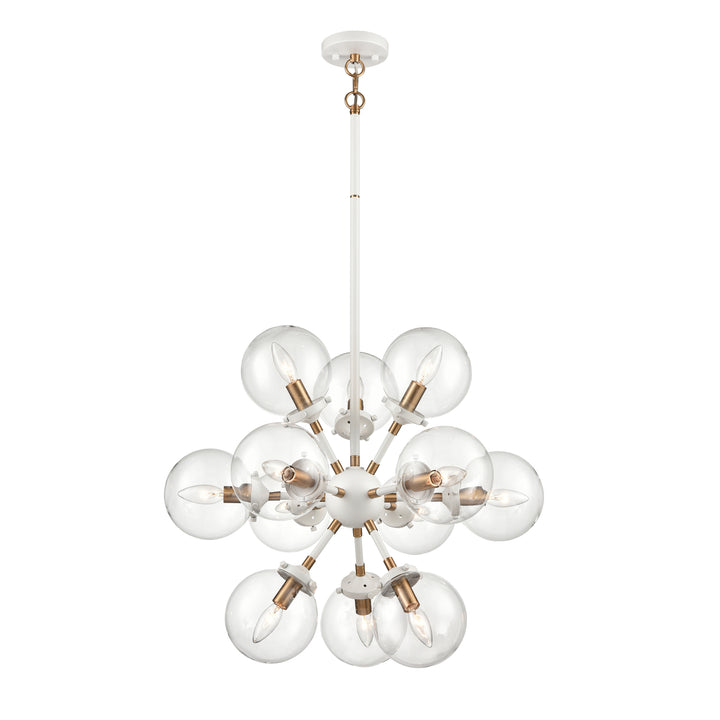 Boudreaux 25 Wide 12-Light Chandelier Image 1