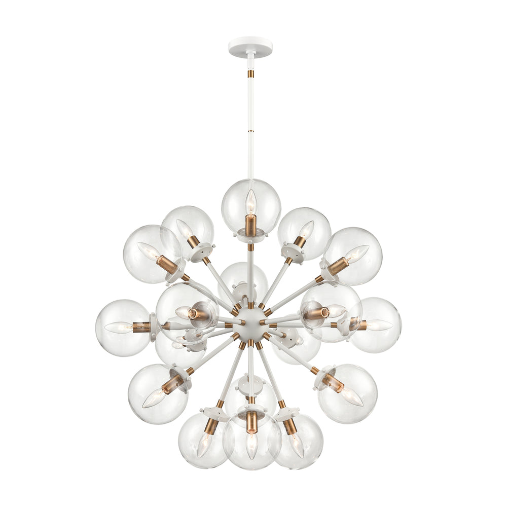 Boudreaux 32 Wide 18-Light Chandelier Image 2