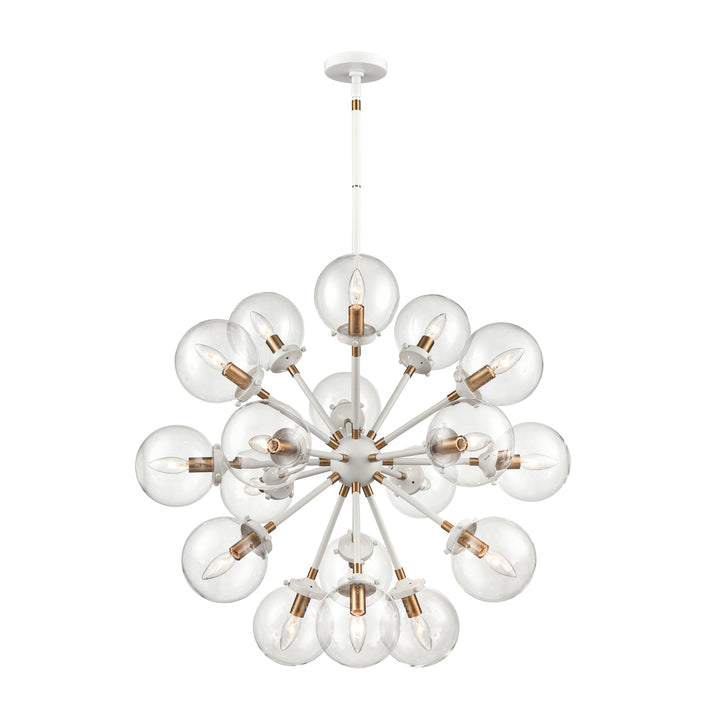 Boudreaux 32 Wide 18-Light Chandelier Image 1