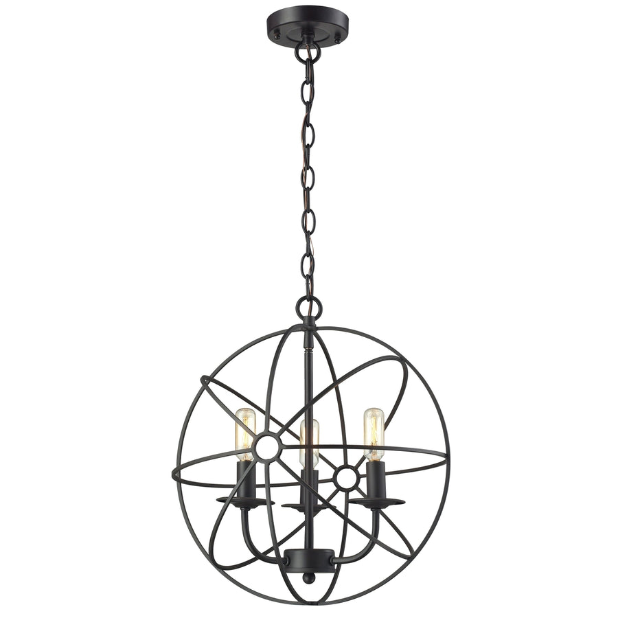 Yardley 16 Wide 3-Light Chandelier - Oil Rubbed Bronze Image 1