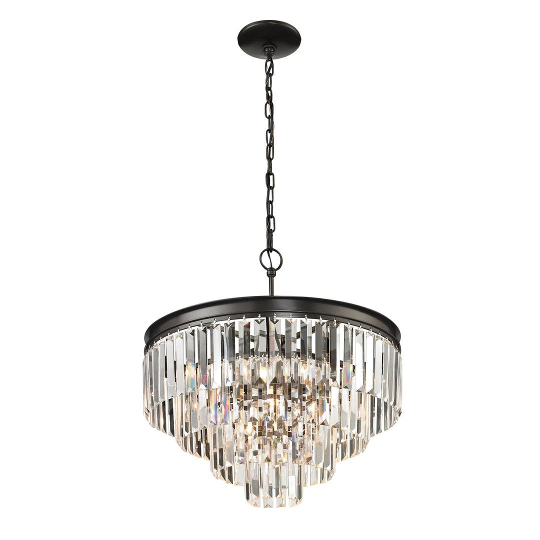 Palacial 20 Wide 5-Light Chandelier - Oil Rubbed Bronze Image 1