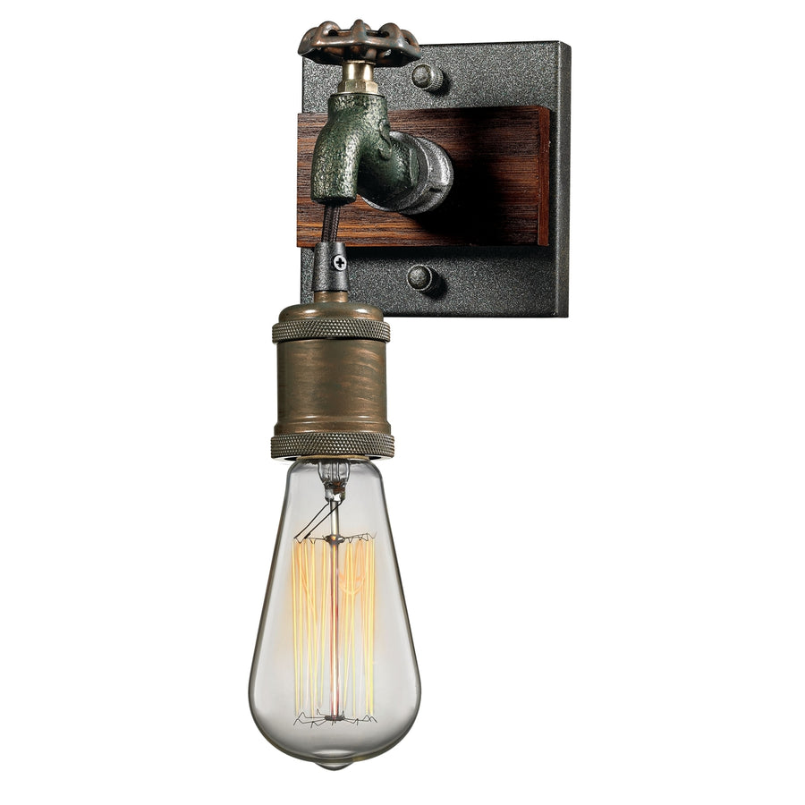 Jonas 7 High 1-Light Sconce - Multi Tone Weathered Image 1