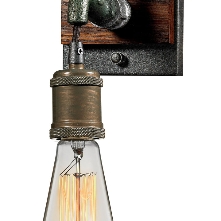 Jonas 7 High 1-Light Sconce - Multi Tone Weathered Image 5