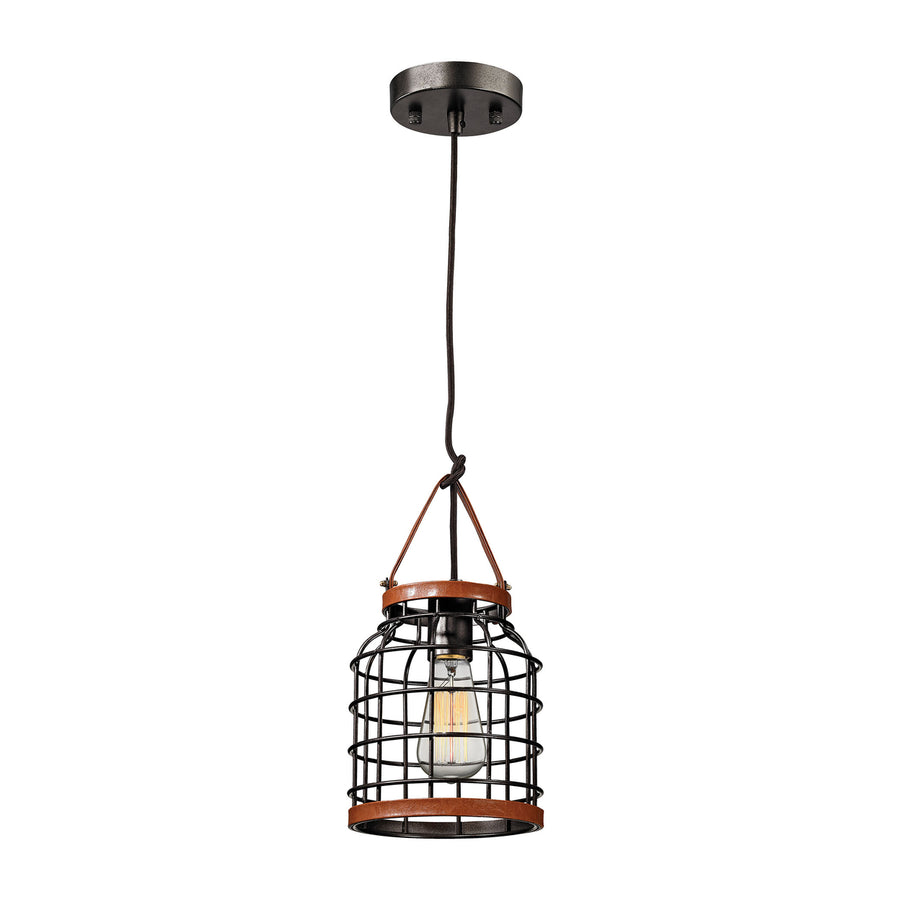 Purcell 7 Wide 1-Light Mini Pendant - Iron Image 1