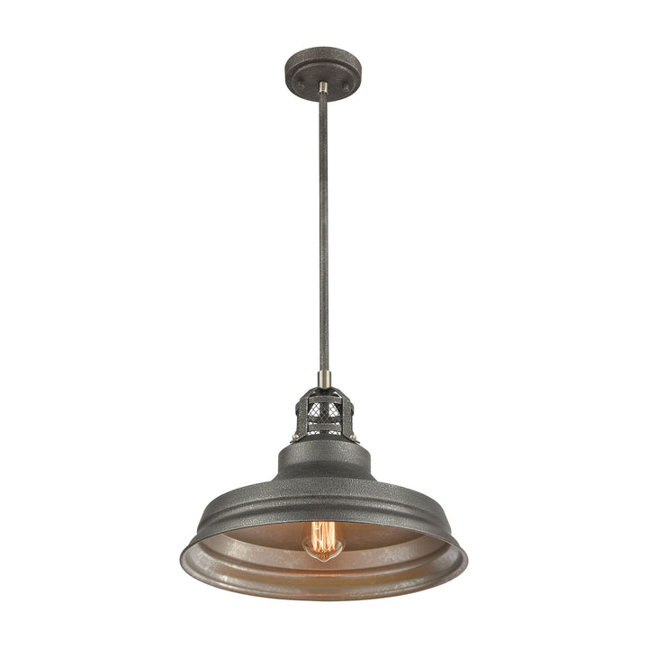 Carbondale 15 Wide 1-Light Pendant - Slate Mist Image 2