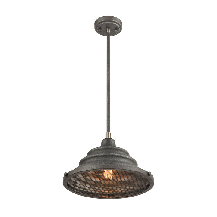 Carbondale 14 Wide 1-Light Pendant - Slate Mist Image 2