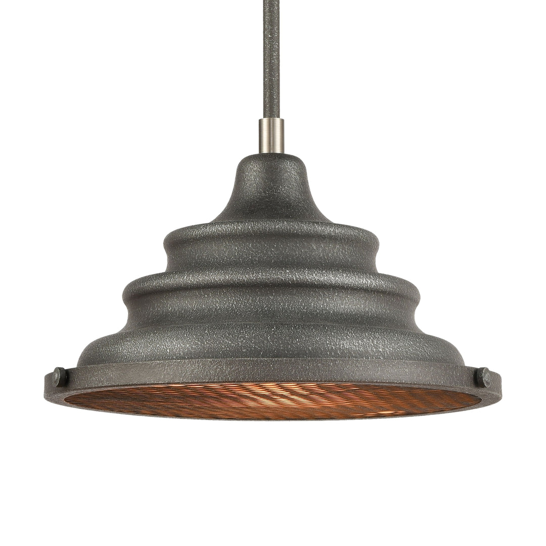 Carbondale 14 Wide 1-Light Pendant - Slate Mist Image 4