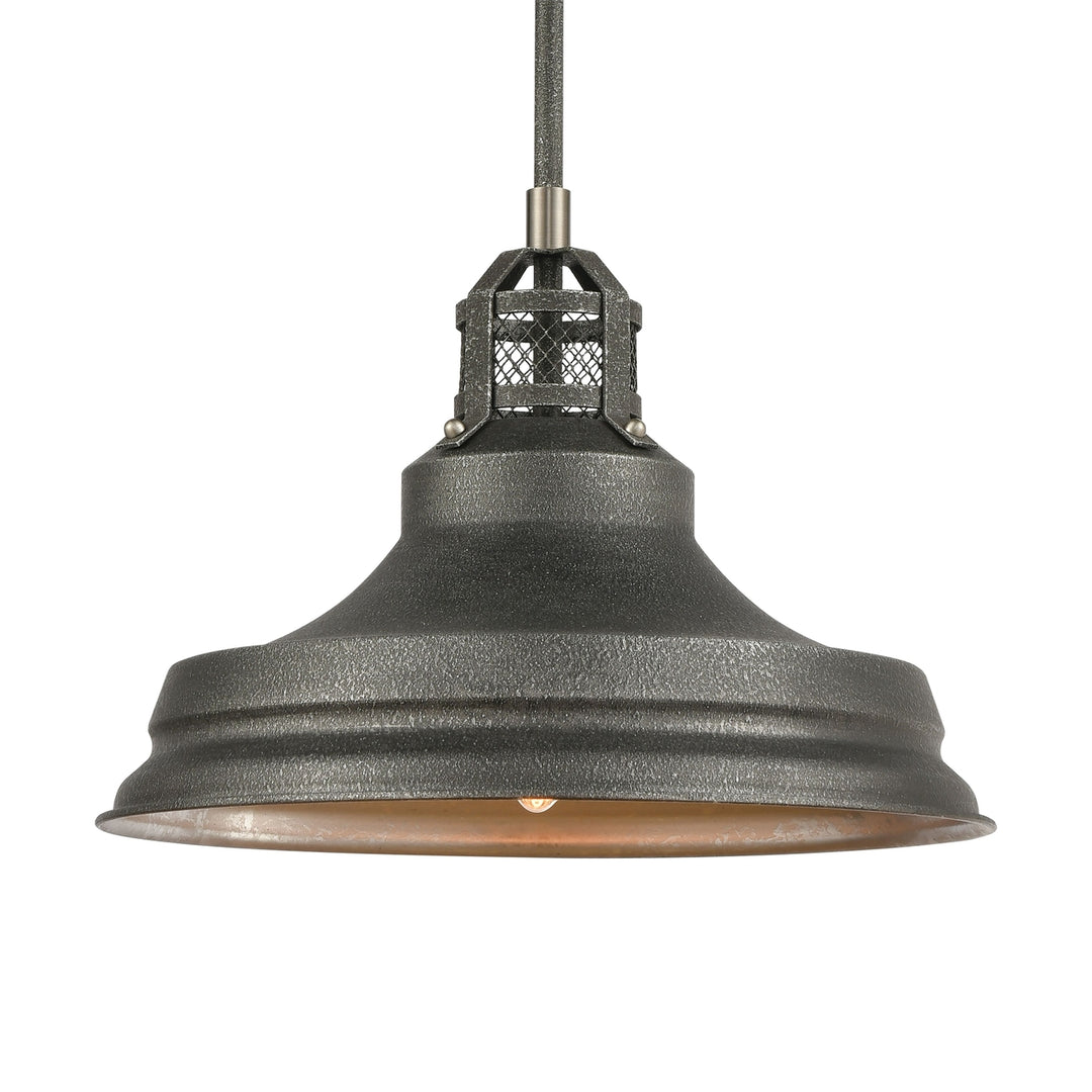 Carbondale 15 Wide 1-Light Pendant - Slate Mist Image 4