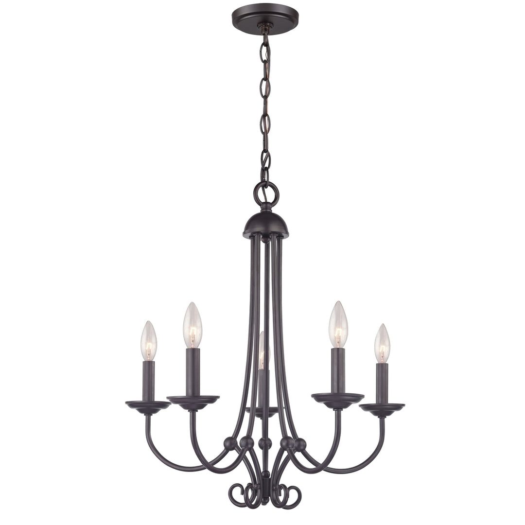 Williamsport 20 Wide 5-Light Chandelier - Oil Rubbed Bronze [1505CH/10] Image 1