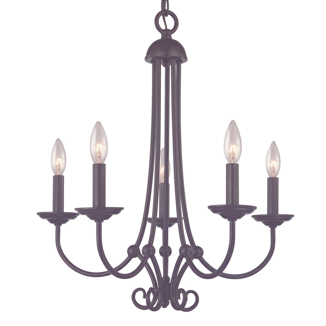 Williamsport 20 Wide 5-Light Chandelier - Oil Rubbed Bronze [1505CH/10] Image 4