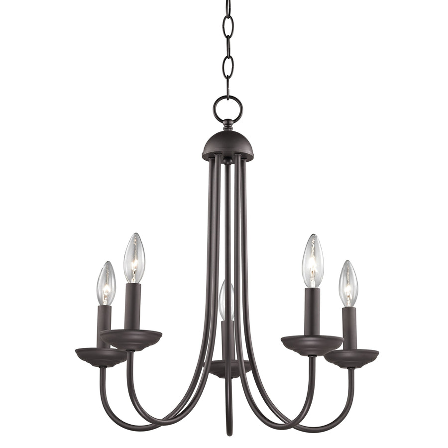 Williamsport 20 Wide 5-Light Chandelier - Oil Rubbed Bronze [1525CH/10] Image 1