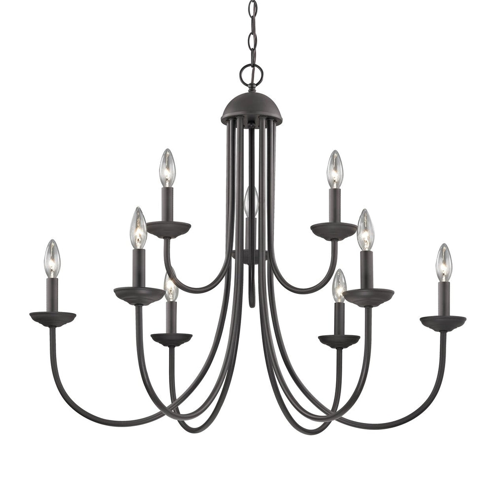 Williamsport 34 Wide 9-Light Chandelier Image 2