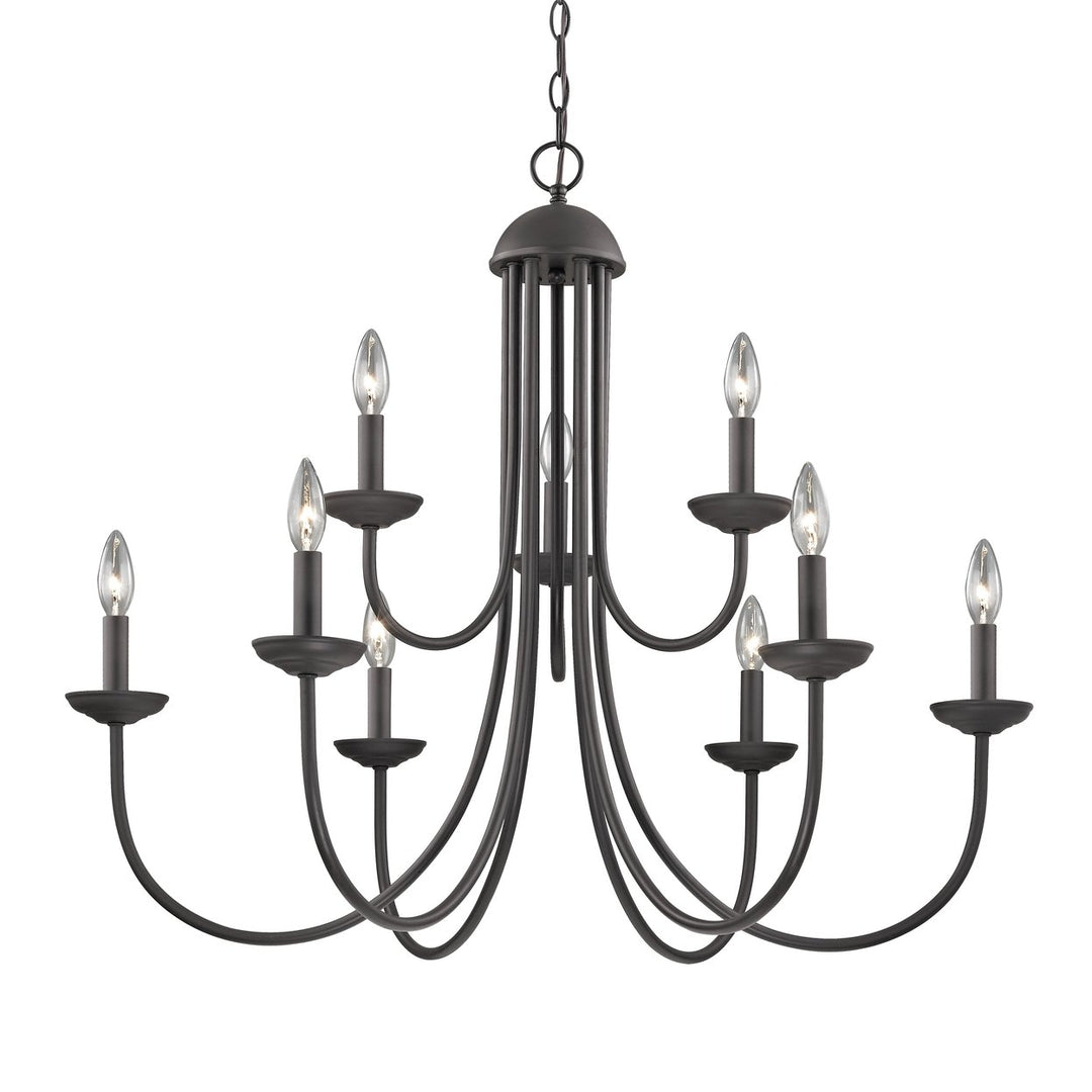 Williamsport 34 Wide 9-Light Chandelier Image 2