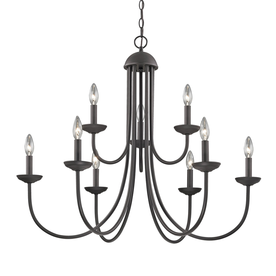 Williamsport 34 Wide 9-Light Chandelier Image 1