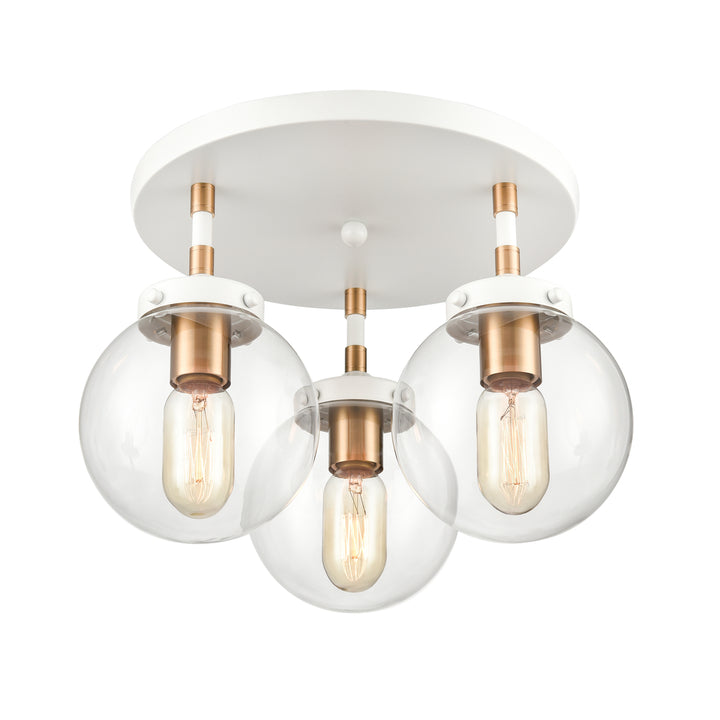 Boudreaux 15 Wide 3-Light Semi Flush Mount [15342/3-ELK] Image 4