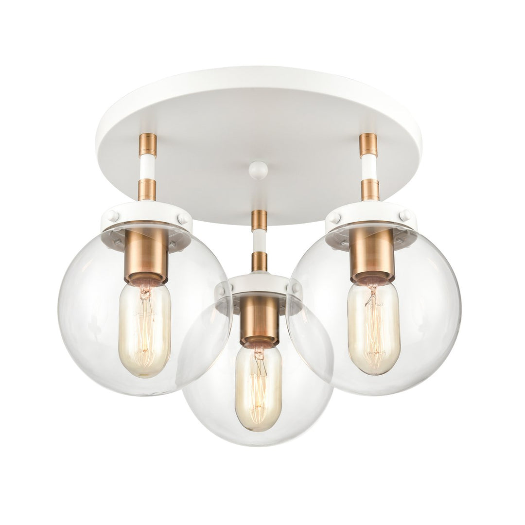 Boudreaux 15 Wide 3-Light Semi Flush Mount [15342/3-ELK] Image 1