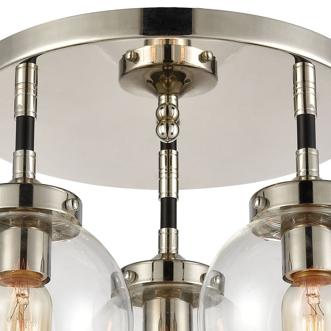 Boudreaux 15 Wide 3-Light Semi Flush Mount [15352/3-ELK] Image 3