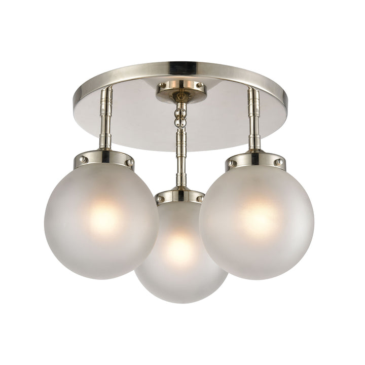 Boudreaux 15 Wide 3-Light Semi Flush Mount [15352/3-ELK] Image 1