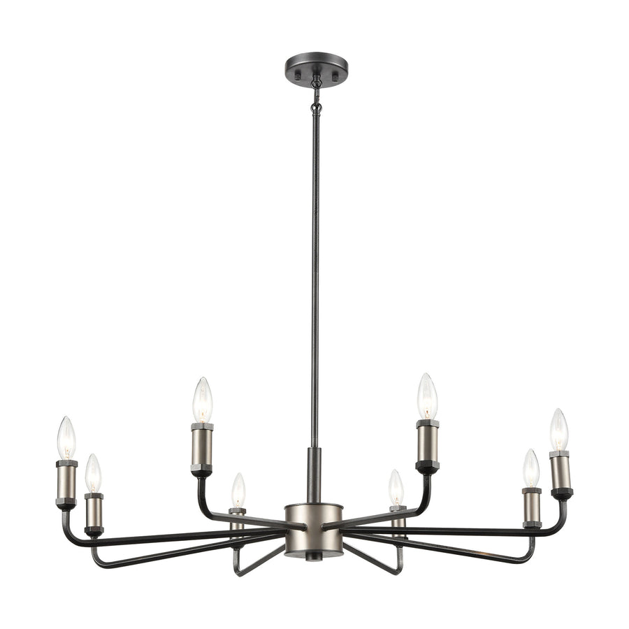 Cortlandt 36 Wide 8-Light Chandelier - Iron [15396/8] Image 1