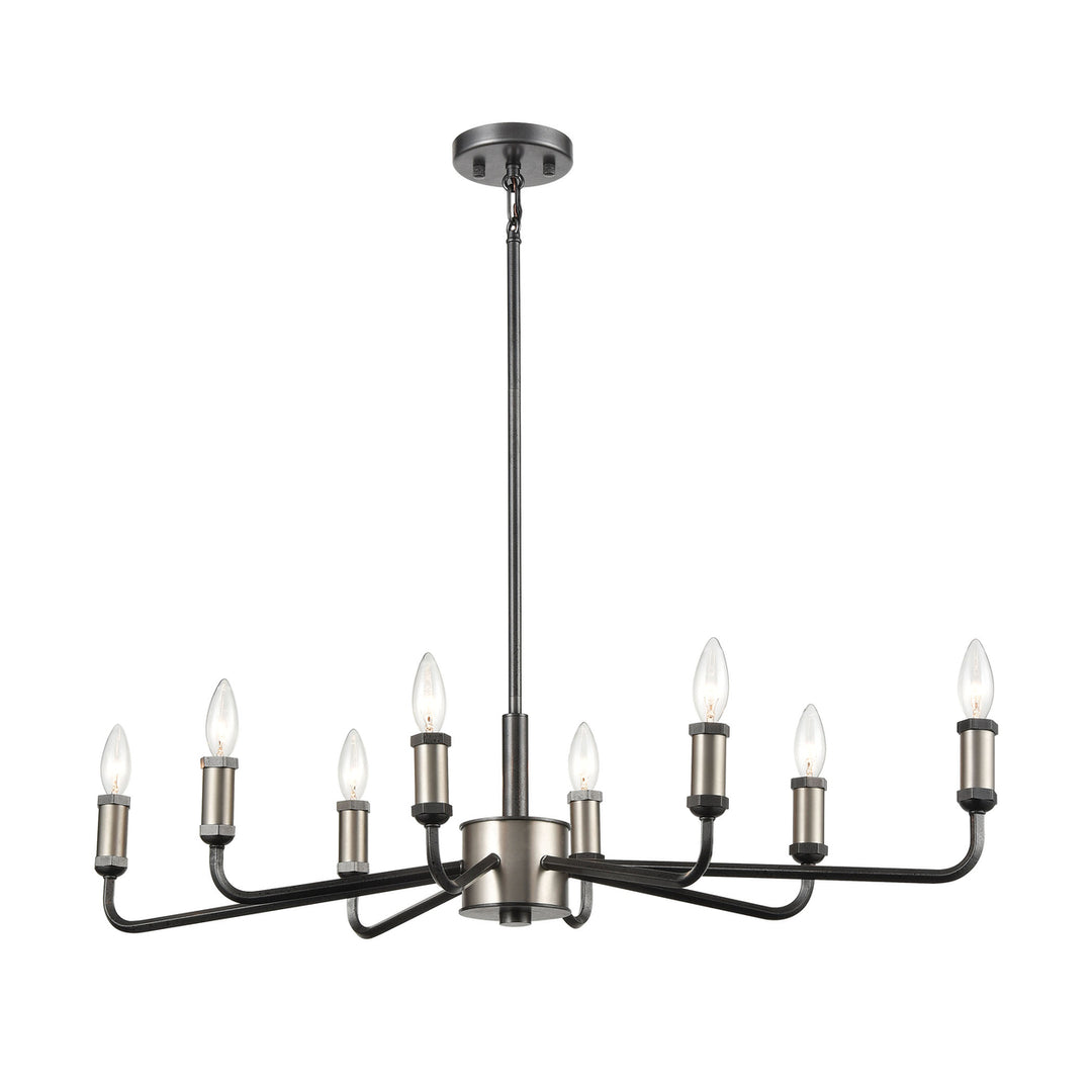 Cortlandt 36 Wide 8-Light Chandelier - Iron [15397/8] Image 1