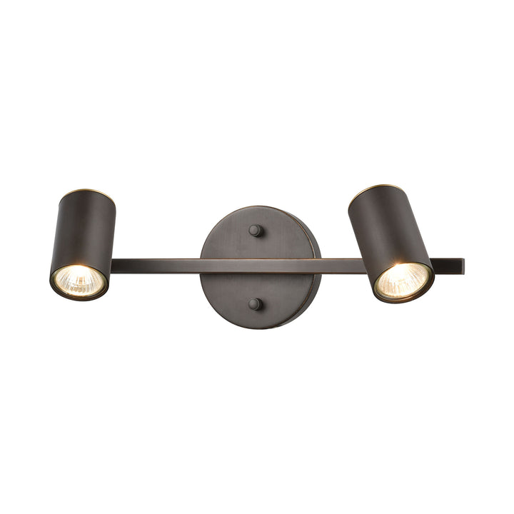 Kempton 16 Wide 2-Light Vanity Light - Matte Black Image 2