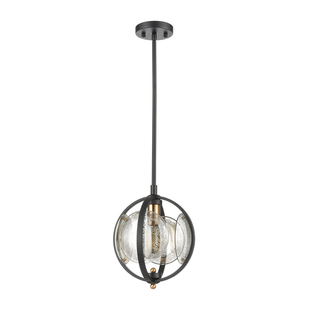 Oriah 10 Wide 1-Light Mini Pendant - Matte Black Image 2