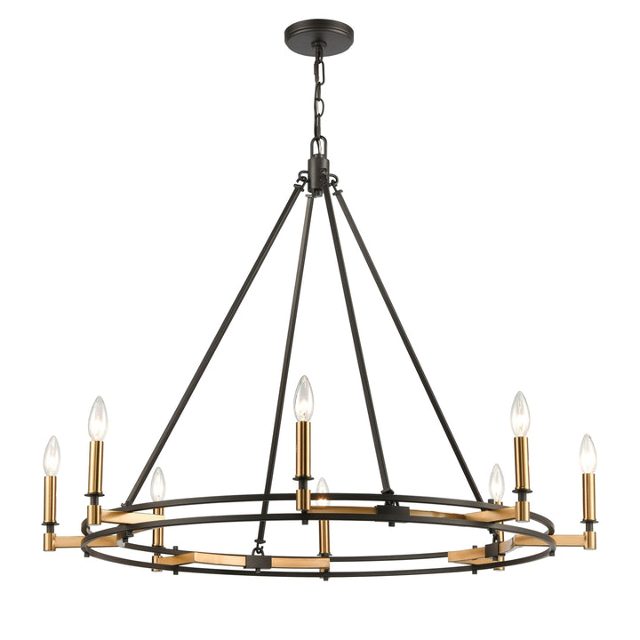 Talia 38 Wide 8-Light Chandelier - Oil Rubbed Bronze Image 1