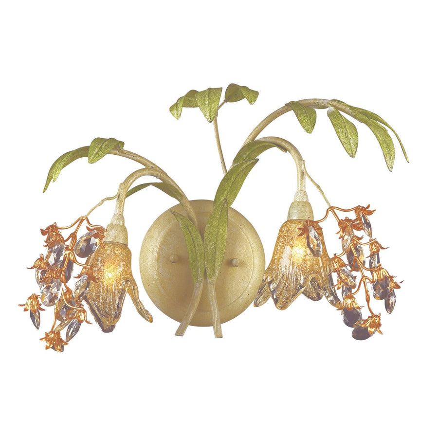 Huarco 12 High 2-Light Sconce - Sage Green Image 1