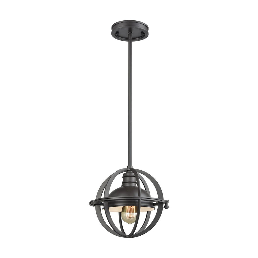 Aubridge 10 Wide 1-Light Mini Pendant - Oil Rubbed Bronze Image 1