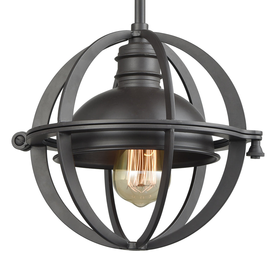 Aubridge 10 Wide 1-Light Mini Pendant - Oil Rubbed Bronze Image 4