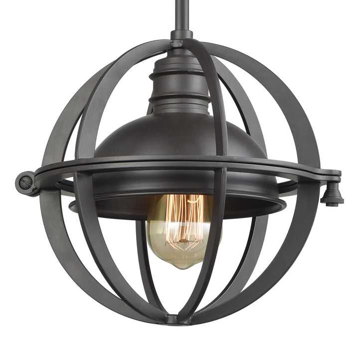 Aubridge 10 Wide 1-Light Mini Pendant - Oil Rubbed Bronze Image 4