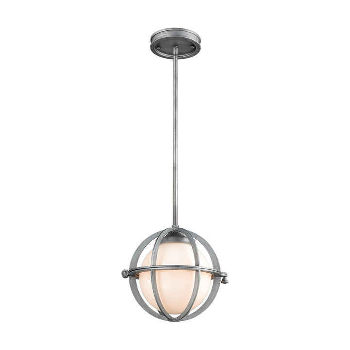 Aubridge 10 Wide 1-Light Mini Pendant - Weathered Zinc [16173/1] Image 1