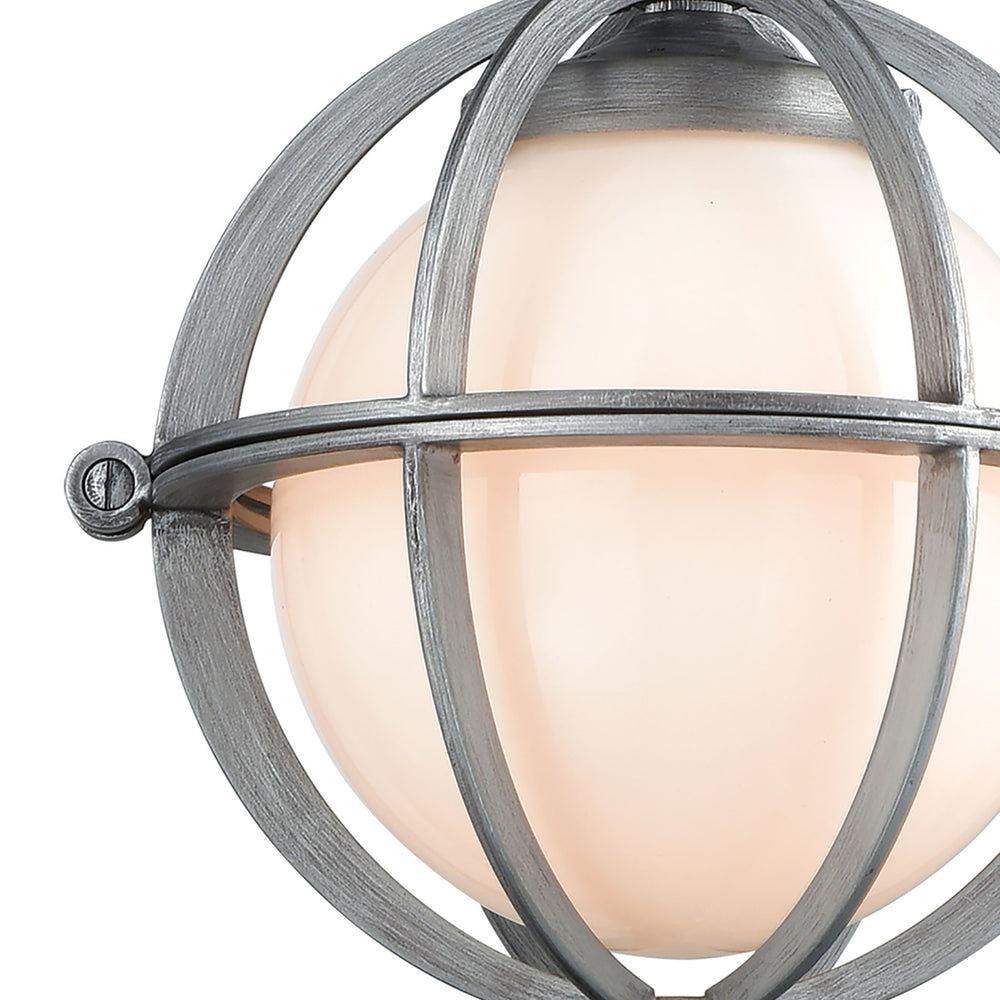 Aubridge 10 Wide 1-Light Mini Pendant - Weathered Zinc [16173/1] Image 2