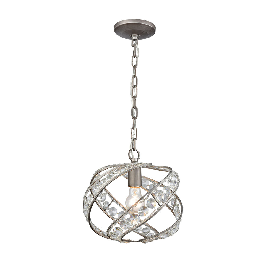 Renaissance 11 Wide 1-Light Mini Pendant - Weathered Zinc Image 1