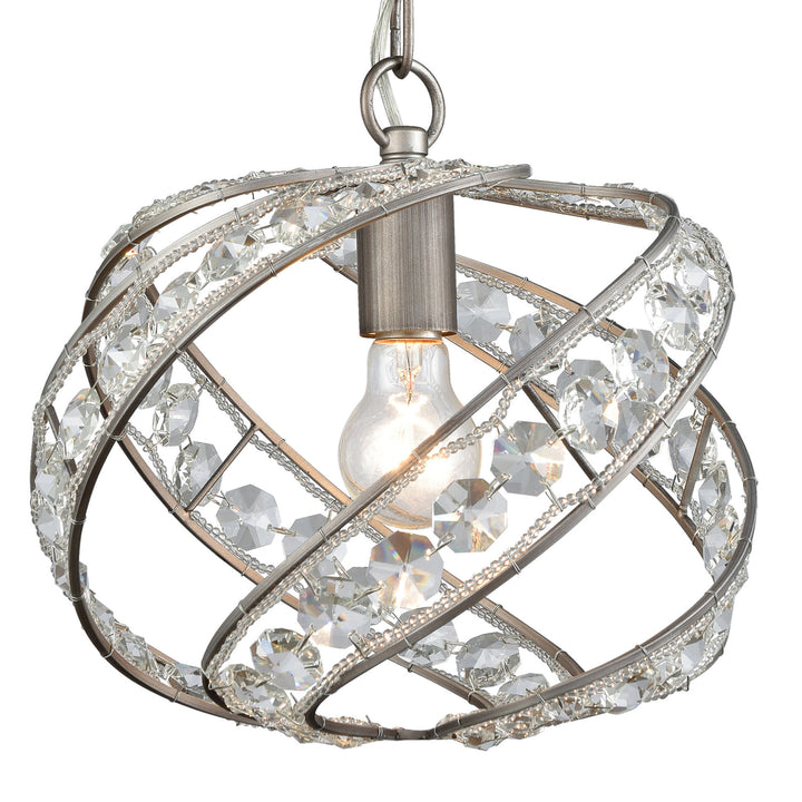 Renaissance 11 Wide 1-Light Mini Pendant - Weathered Zinc Image 4