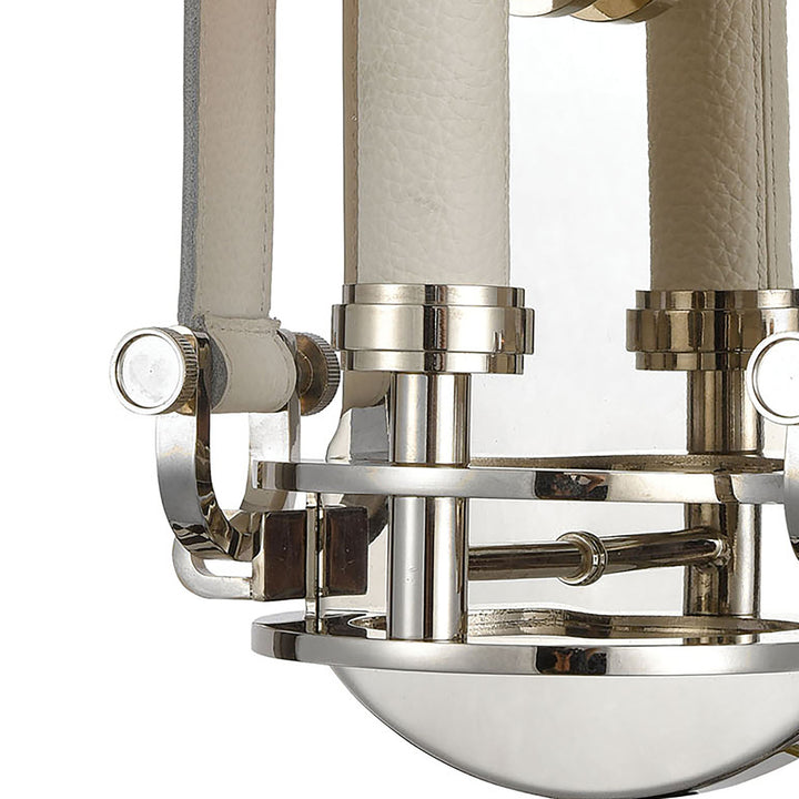 Bergamo 14 High 1-Light Sconce - Polished Nickel Image 4