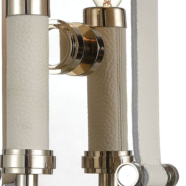 Bergamo 14 High 1-Light Sconce - Polished Nickel Image 5